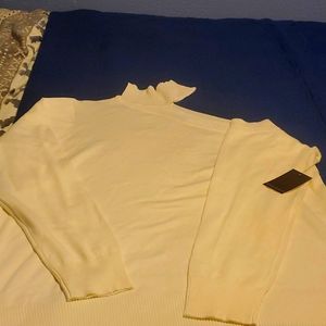 Off white off the shoulder sweater